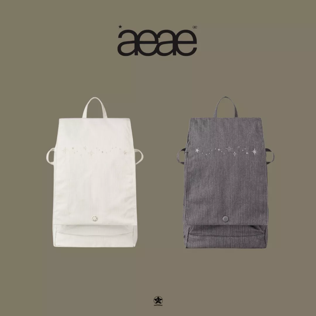 aeae FLAP COVER BACKPACK翻蓋造型雙肩後背包