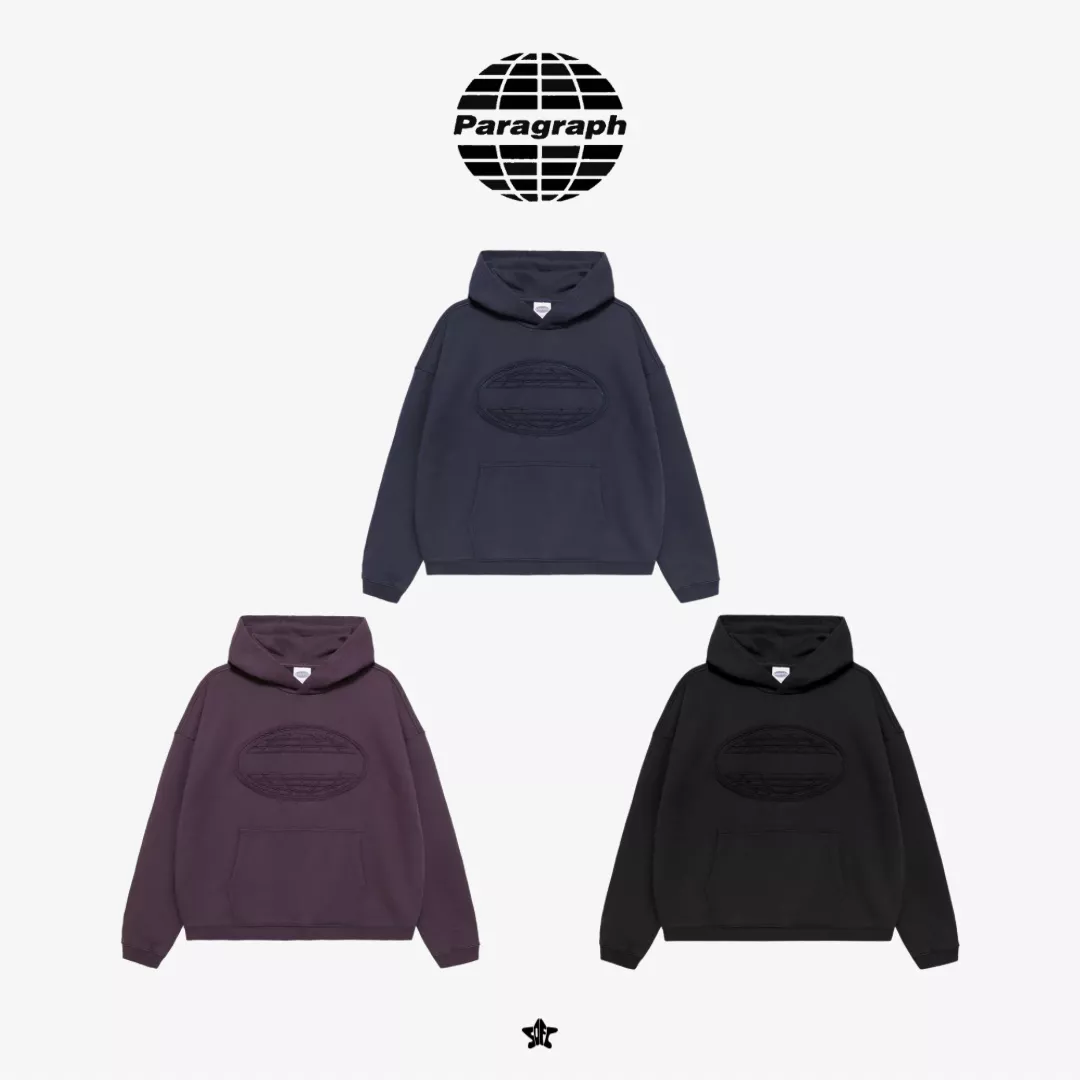 PARAGRAPH DESTROYED PATCH HOODIE破壞風拼布連帽上衣
