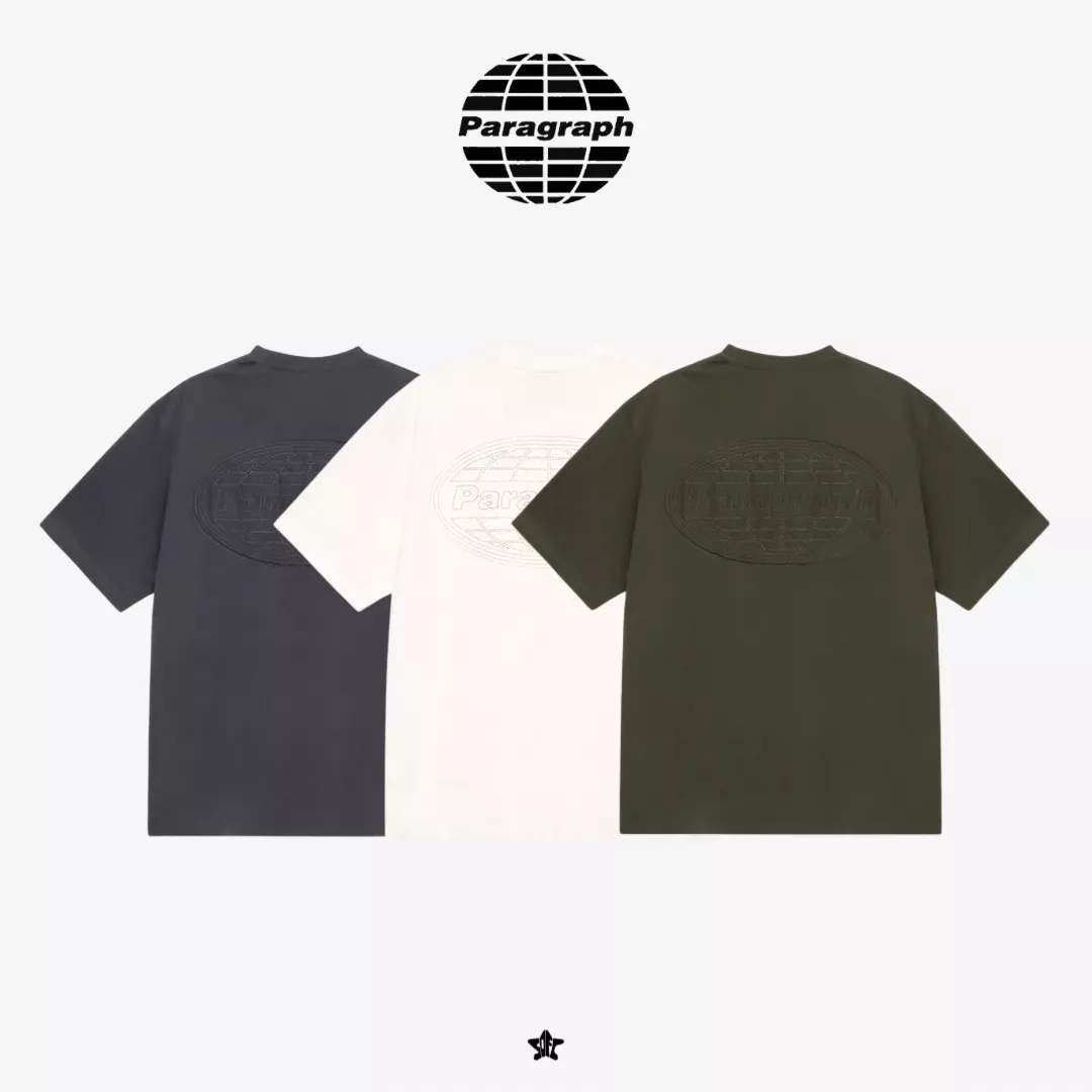 PARAGRAPH DESTROYED PATCH LOGO T SHIRT破損貼布LOGO短袖上衣