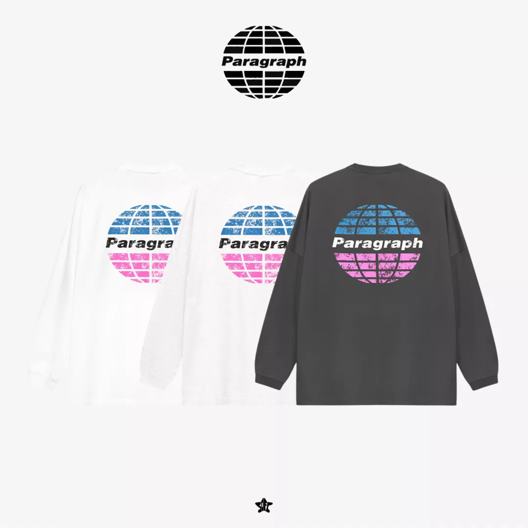 PARAGRAPH VINTAGE LOGO L/S復古LOGO長袖上衣