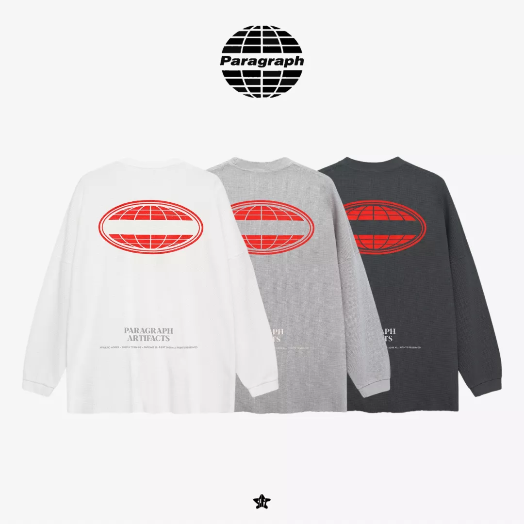 PARAGRAPH ARTIFACTS THERMAL L/S 華夫格針織長袖上衣