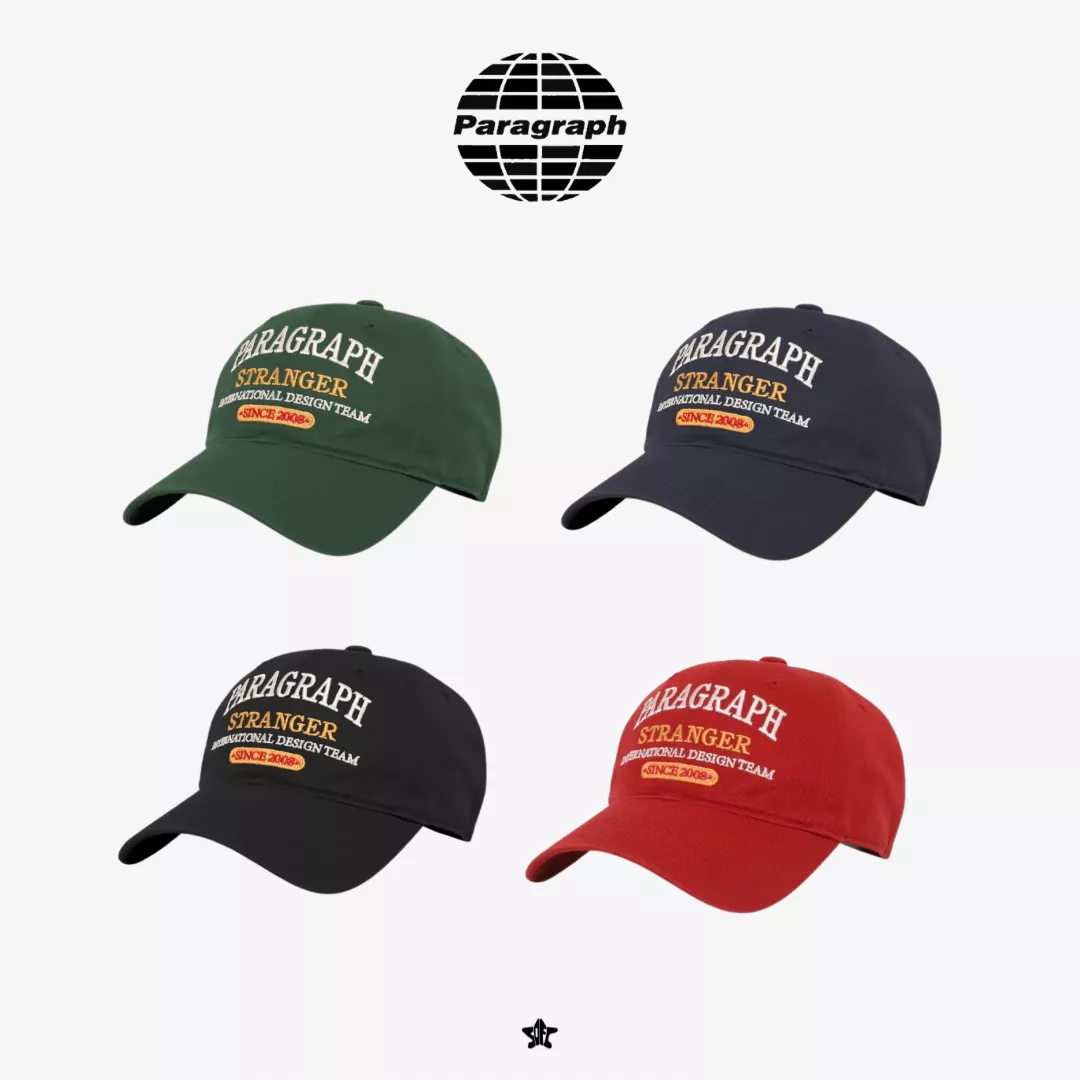 PARAGRAPH STRANGER LOGO CAP棒球帽