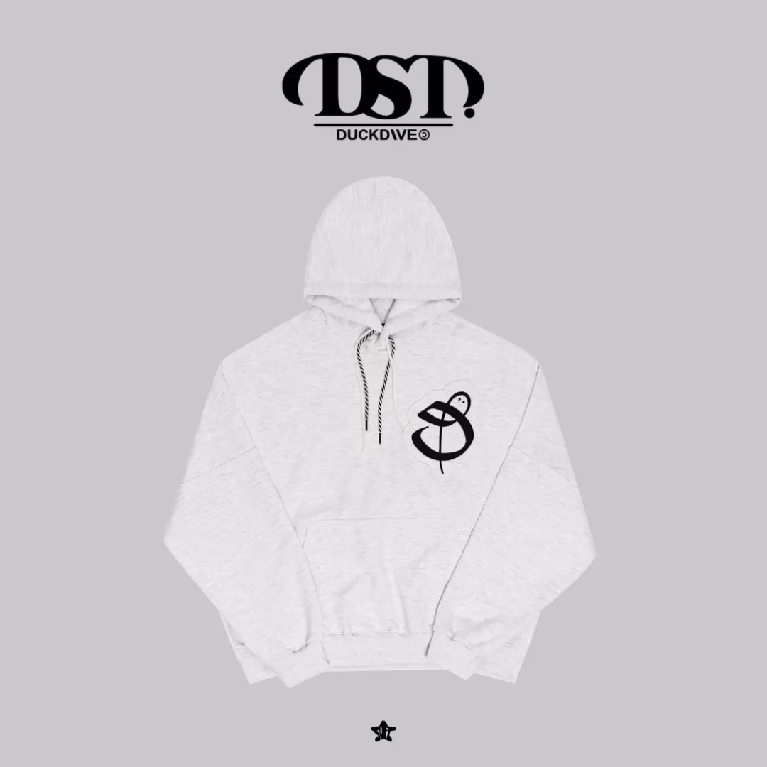 DUCKDIVE스네이크 자수 후드티蛇型哥德字母刺繡連帽上衣