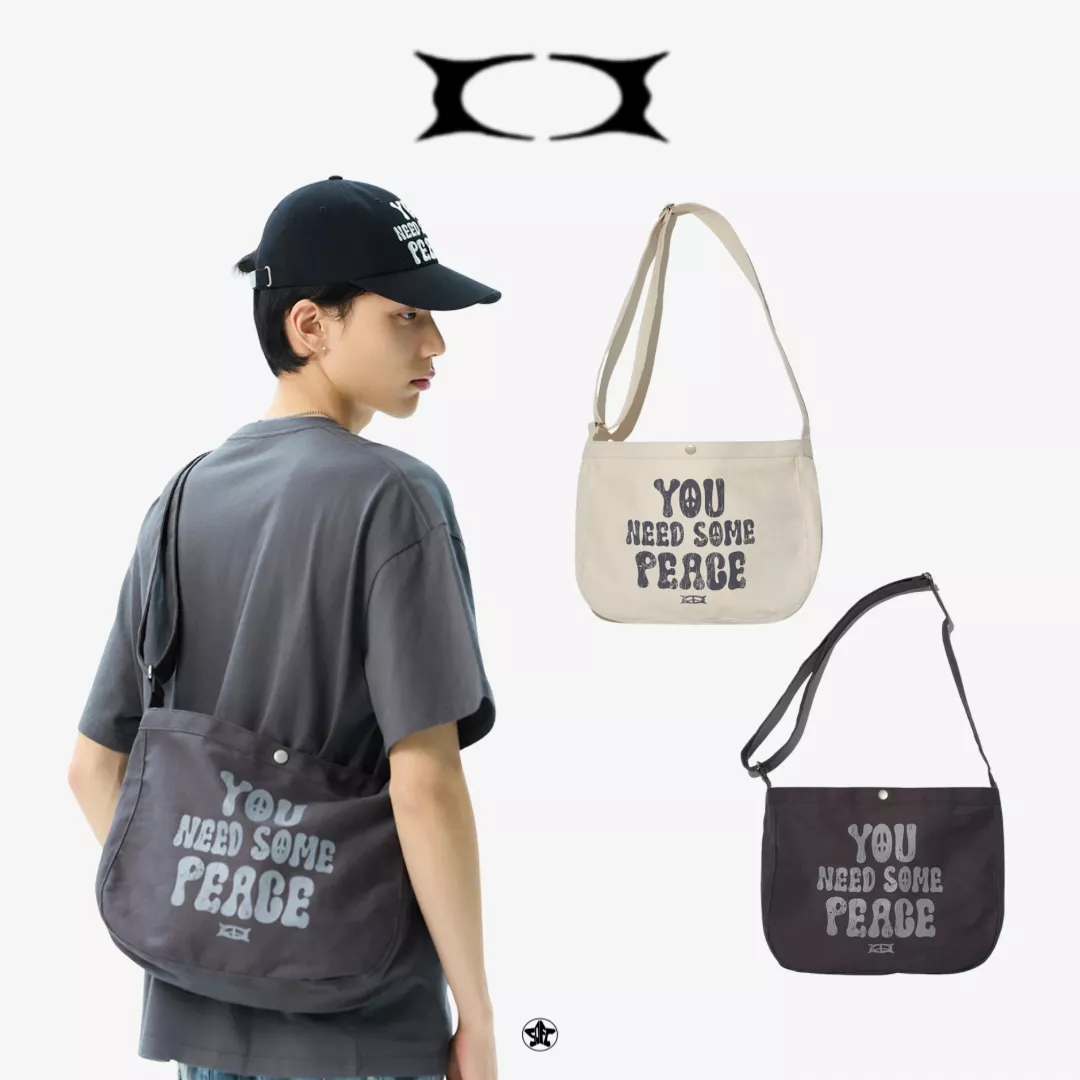 CRITIC YOU NEED SOME PEACE MAIL BAG郵差包