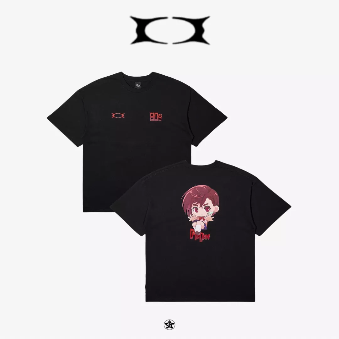 CRITICＸDandadan Momo SD T-Shirts膽大黨聯名Ｑ版綾瀬桃短袖上衣