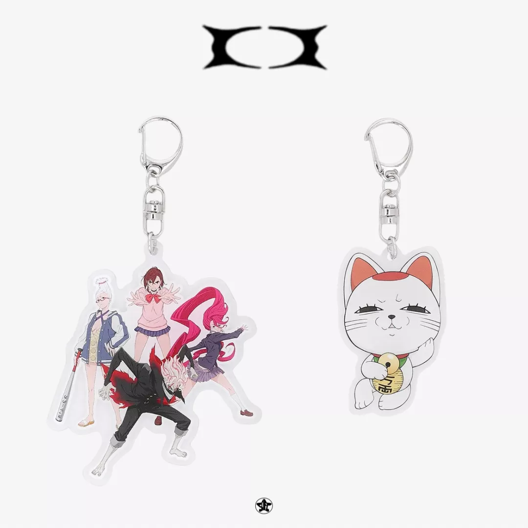 CRITIC X Dandadan Acrylic Keychain膽大黨聯名壓克力鑰匙圈