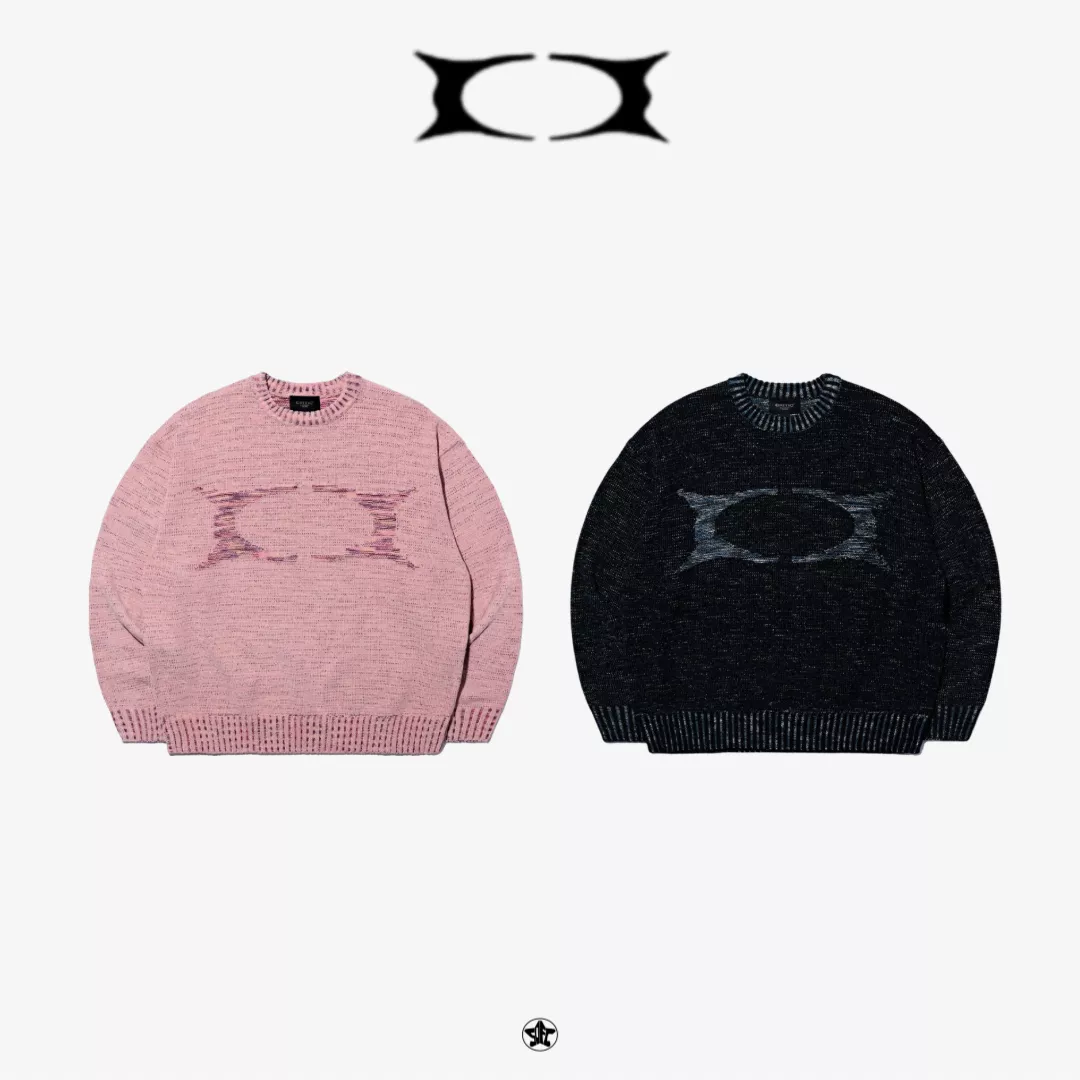 CRITIC LOGO Knit Sweater標誌針織毛衣