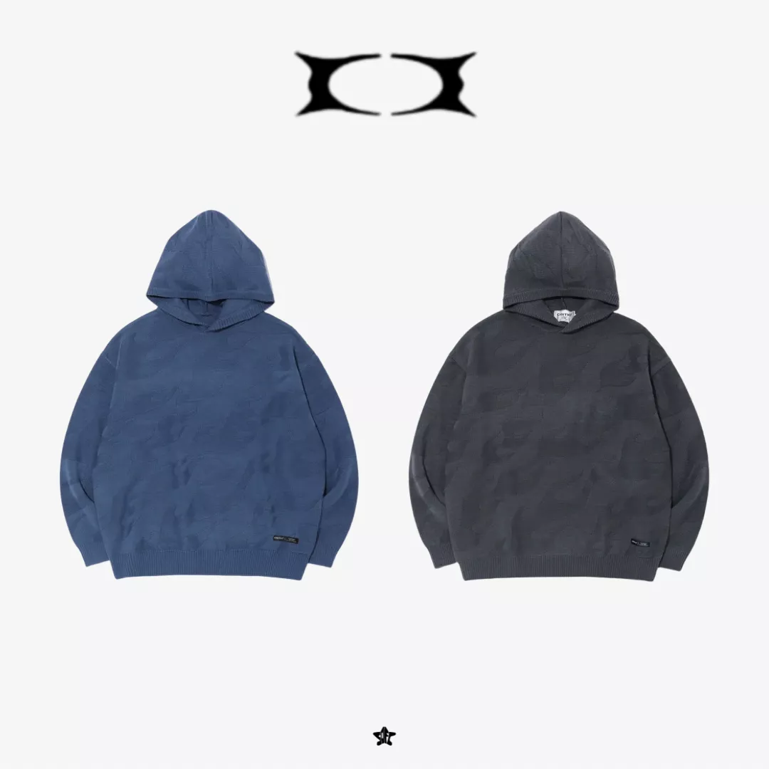 CRITIC FLAME HOOD KNIT火焰連帽針織衫