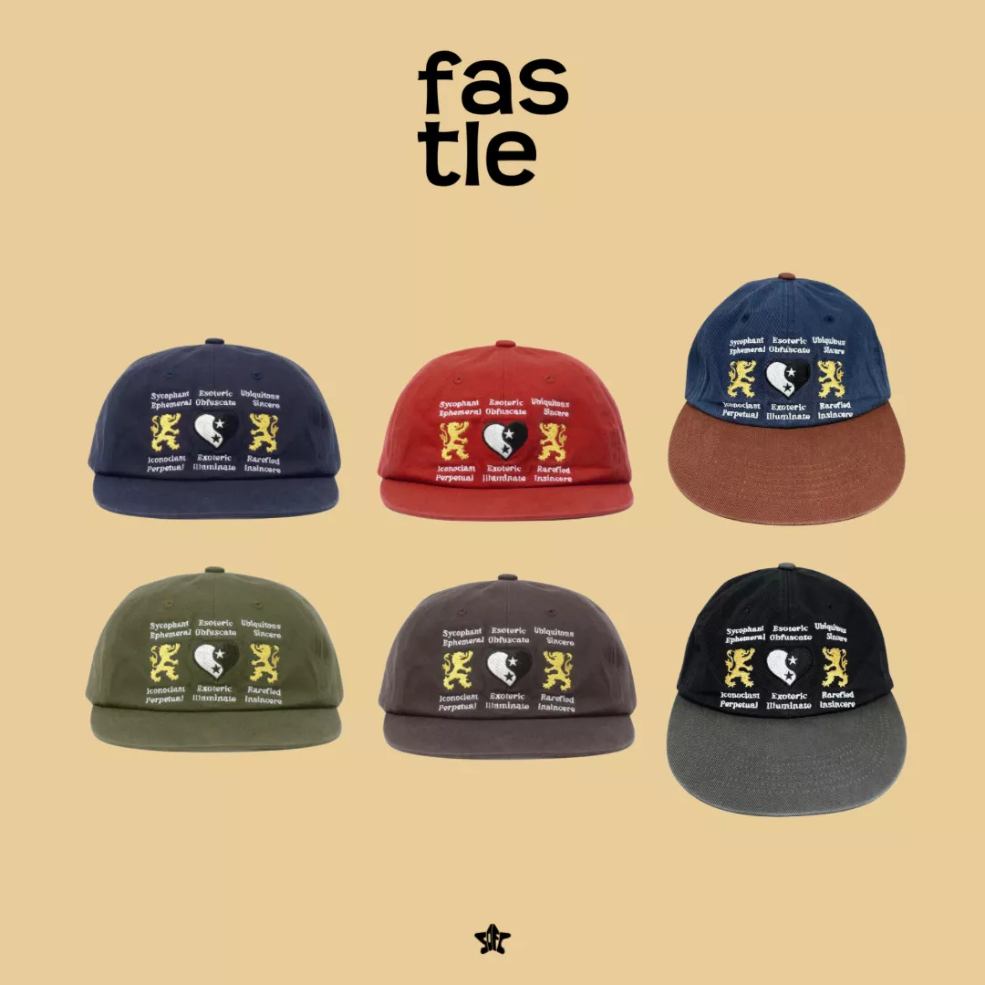 FASTLE Lion Heart Washed Cap