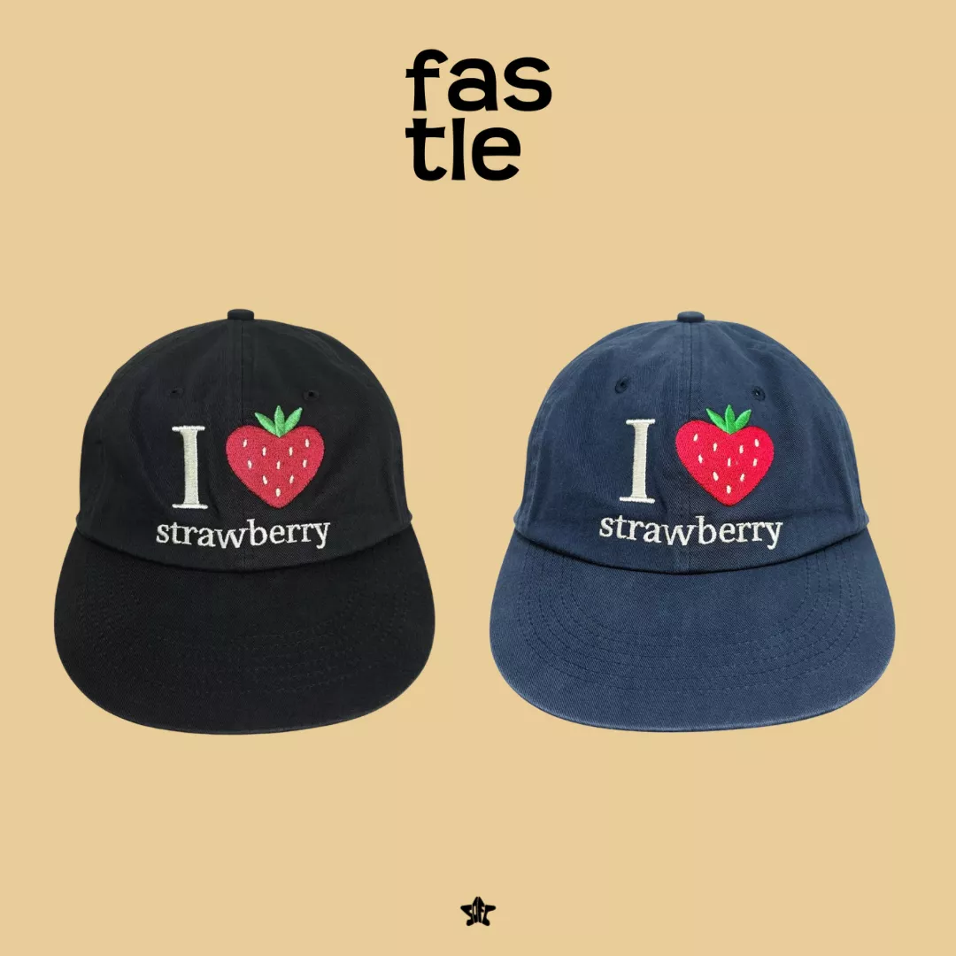 FASTLE Strawberry Washed Cap