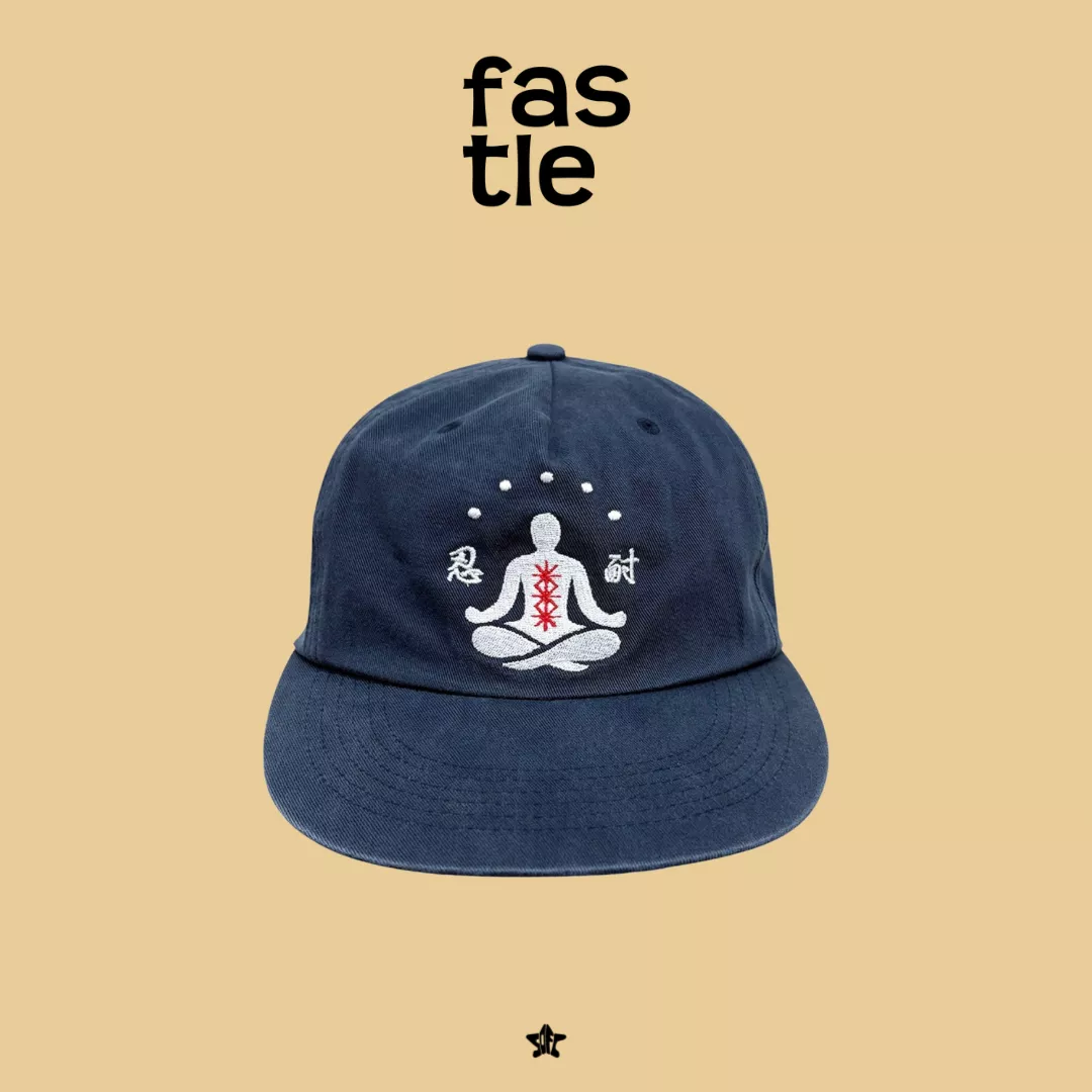 FASTLE Mind Rest 5Panel Washed Cap