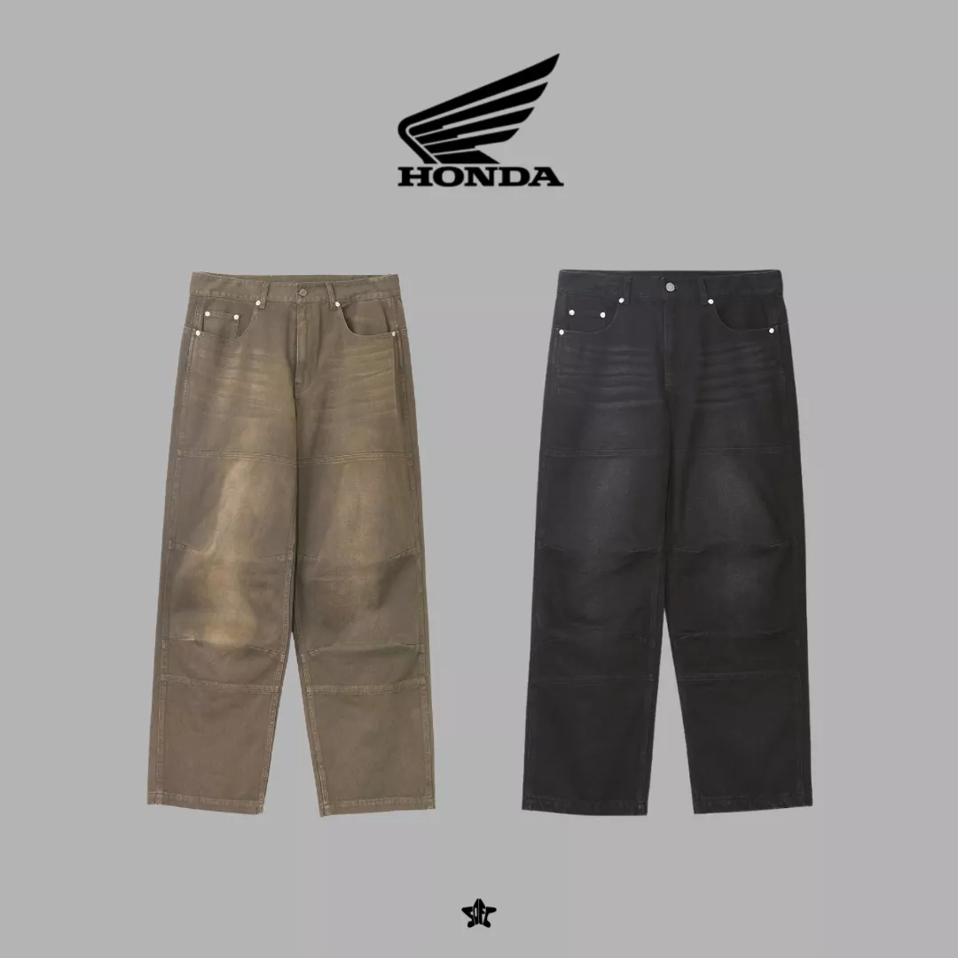 Honda Vintage Old Denim Pants復古水洗丹寧長褲