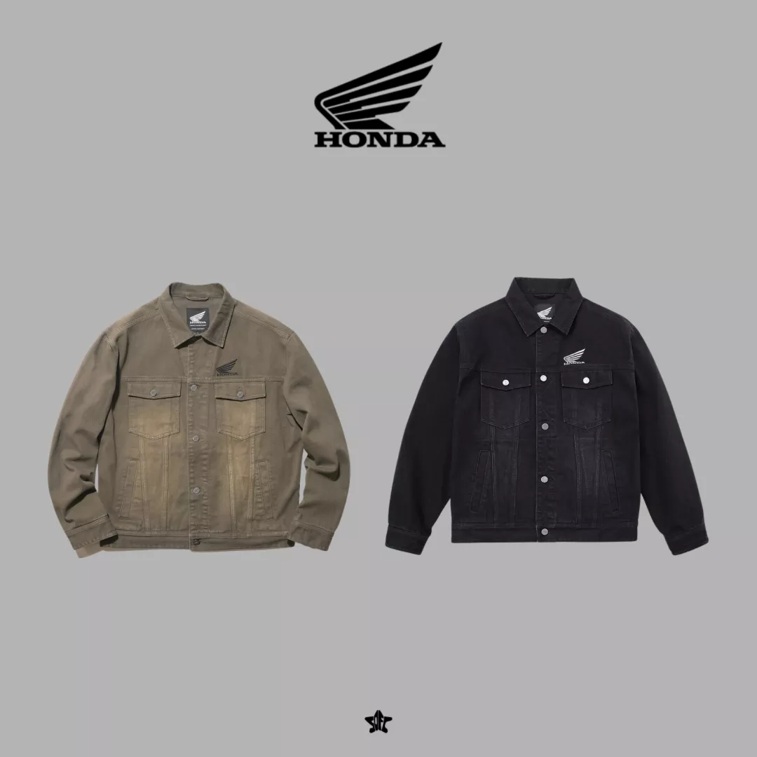 Honda Vintage Old Denim Jacket復古水洗丹寧外套