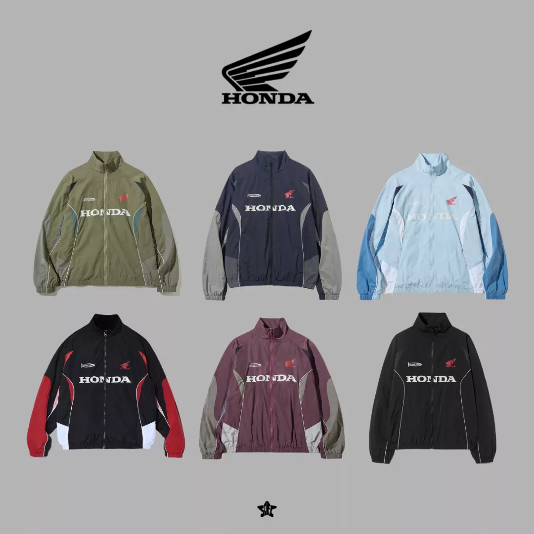 Honda Track Zip-up Jacket賽道拉鍊運動外套