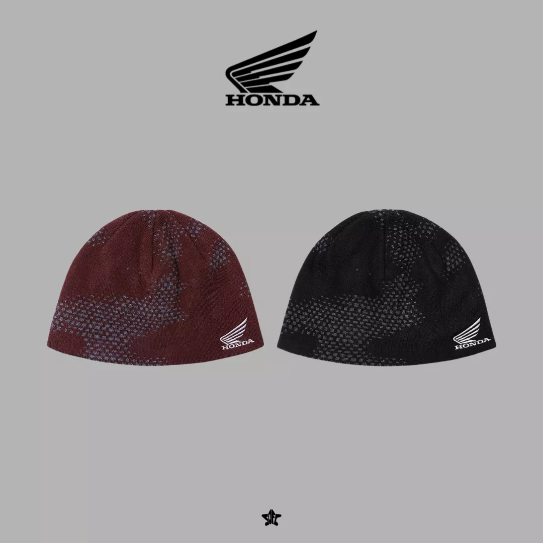 Honda Camo Pattern Beanie迷彩圖紋針織毛帽