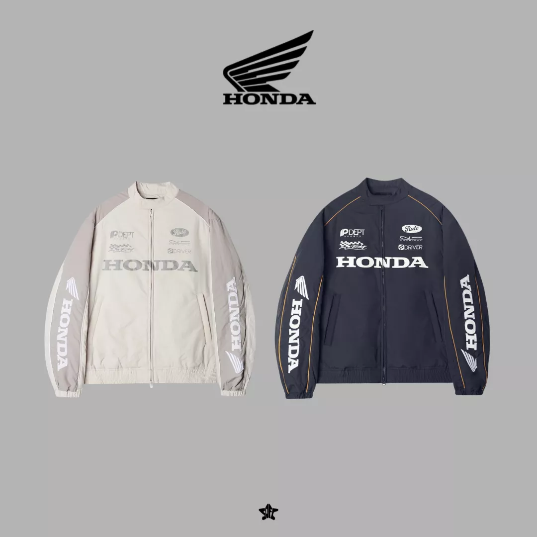 Honda Nylon Racing Blouson Jacket尼龍賽車風格防風飛行夾克