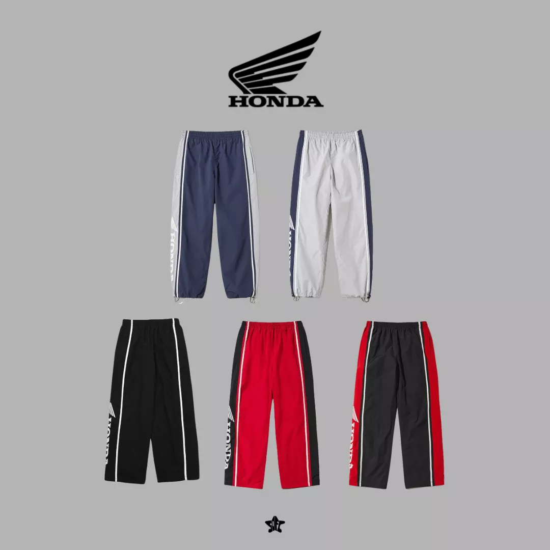 Honda Racing Line Track Pants賽車系列飾條運動長褲
