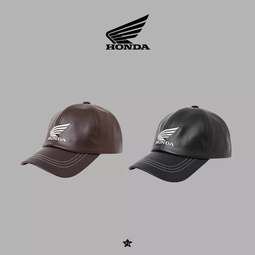 Honda Engineered Leather Ball Cap復古質感防刮純素皮革棒球帽
