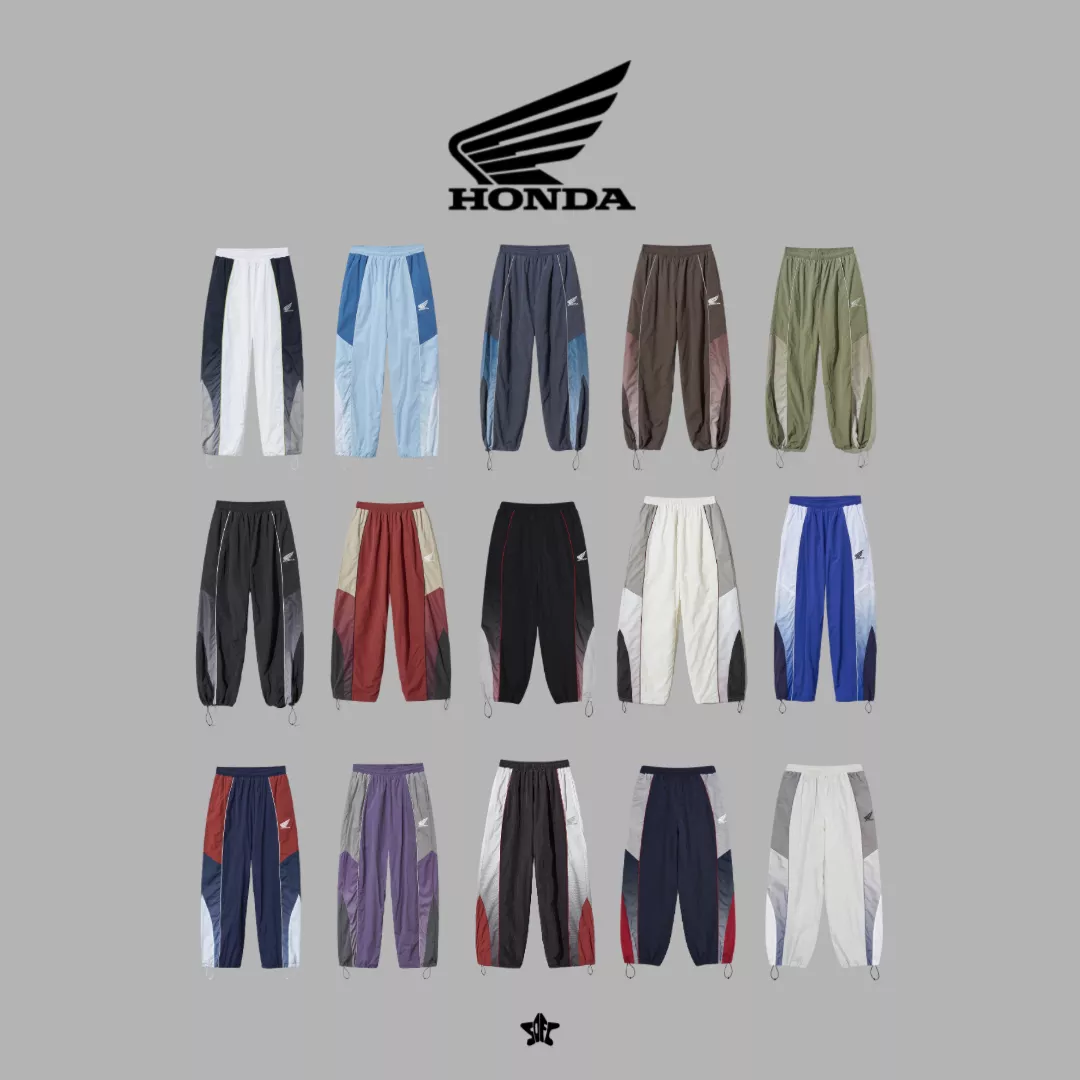 Honda Speed Track Pants Vintage賽道運動縮口長褲
