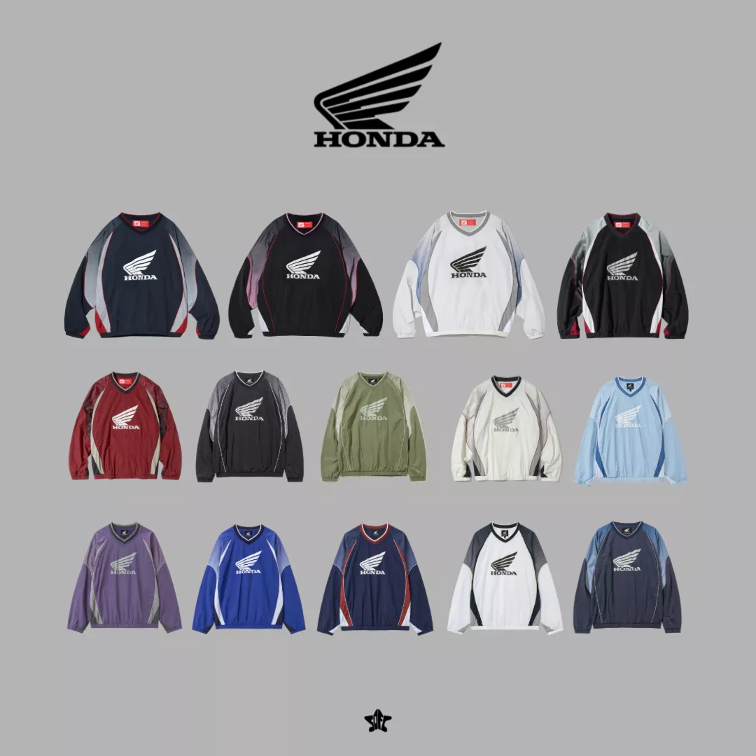 Honda Speed Track nylon Long Sleeve賽道速感尼龍長袖上衣