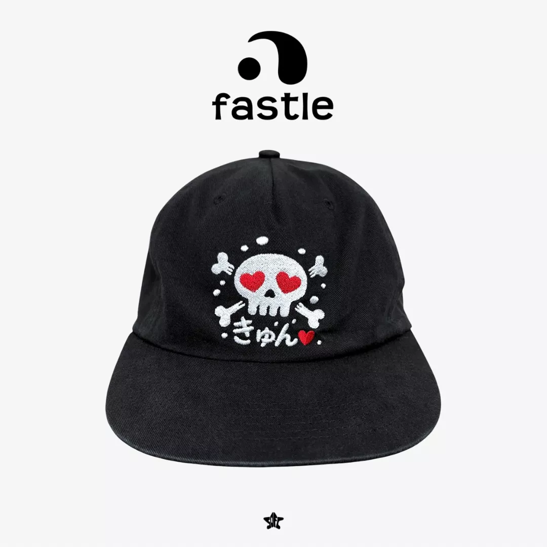 FASTLE Kyun 5Panel Washed Cap五片式水洗棒球帽