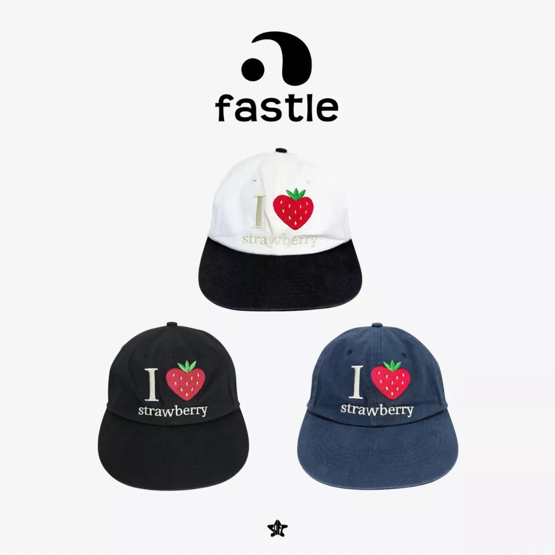 FASTLE Strawberry Washed Cap