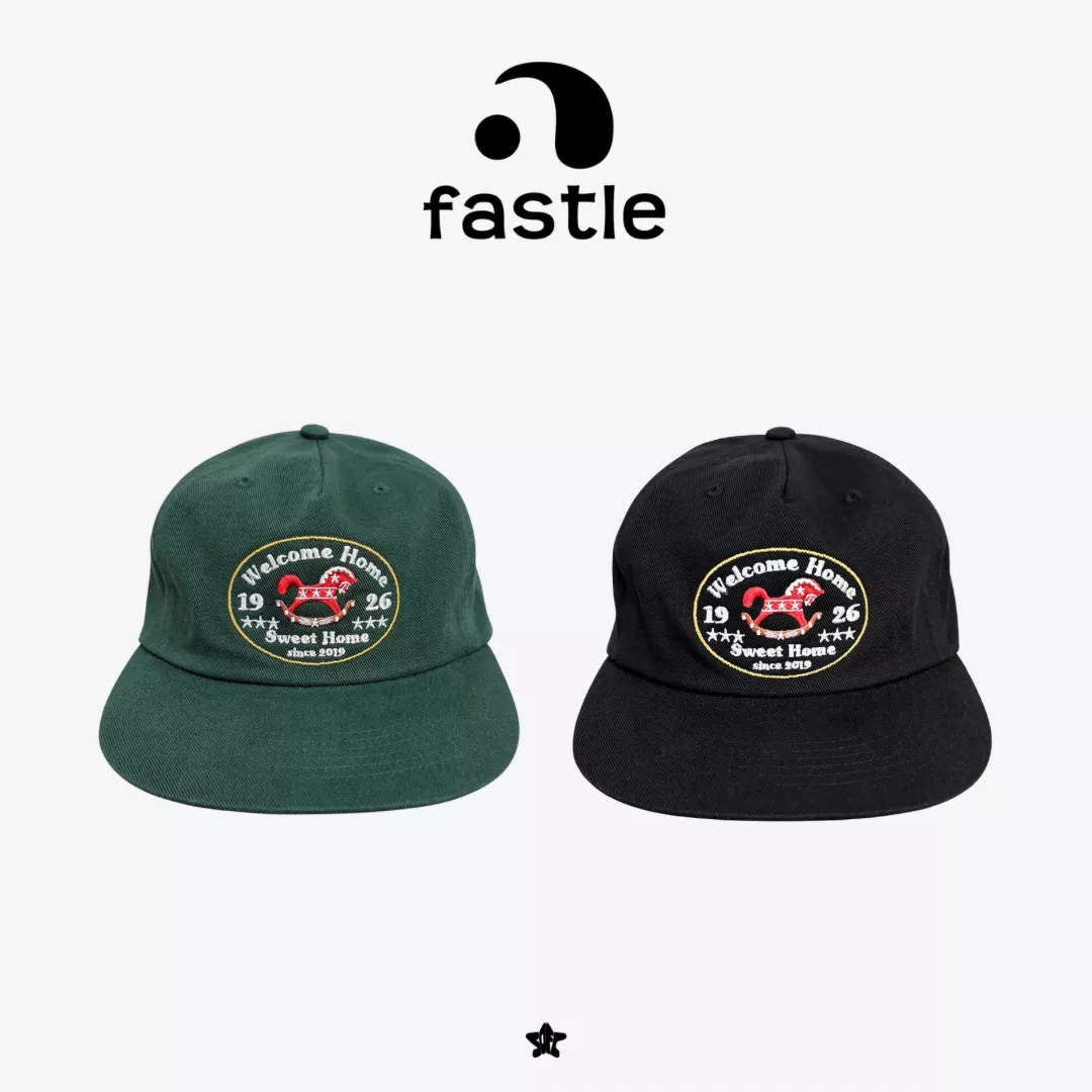 FASTLE Red Horse 5Panel Washed Cap