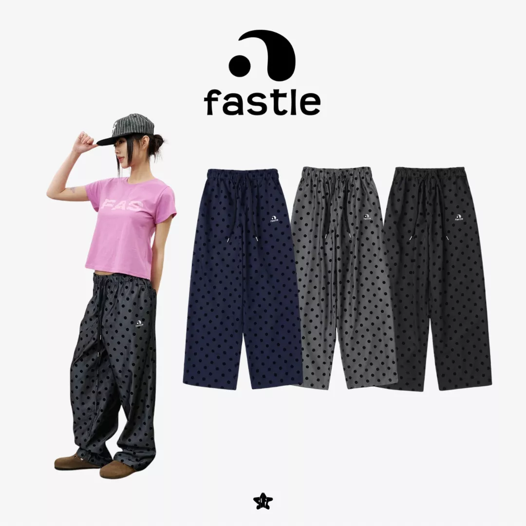 FASTIE Dot Wide Pants 點點寬褲