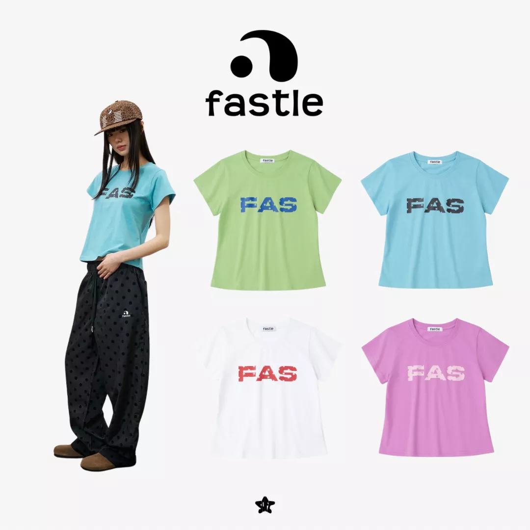 FASTIE Star Block 1/2 Tee星星方塊短袖上衣