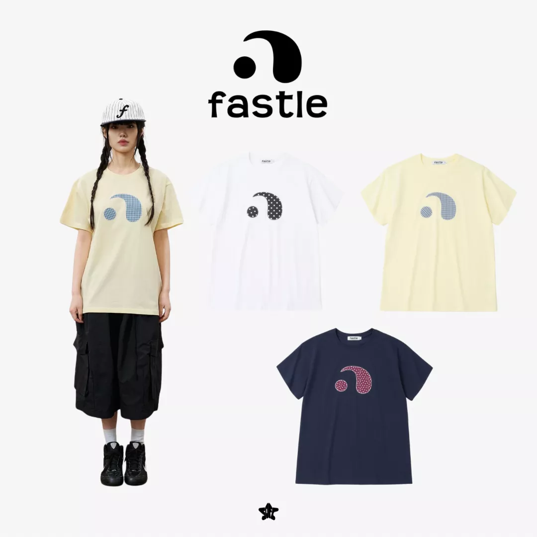 FASTIE Axis Patch Tee軸線補丁短袖上衣