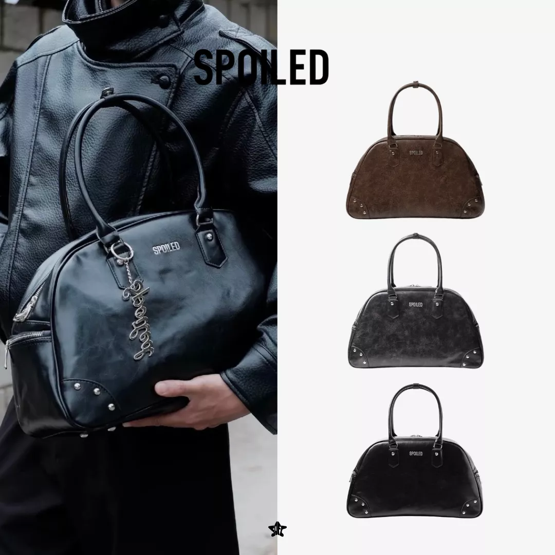 SPOILED High-End Design D-Logo Bag with Crossbody Strap斜背包