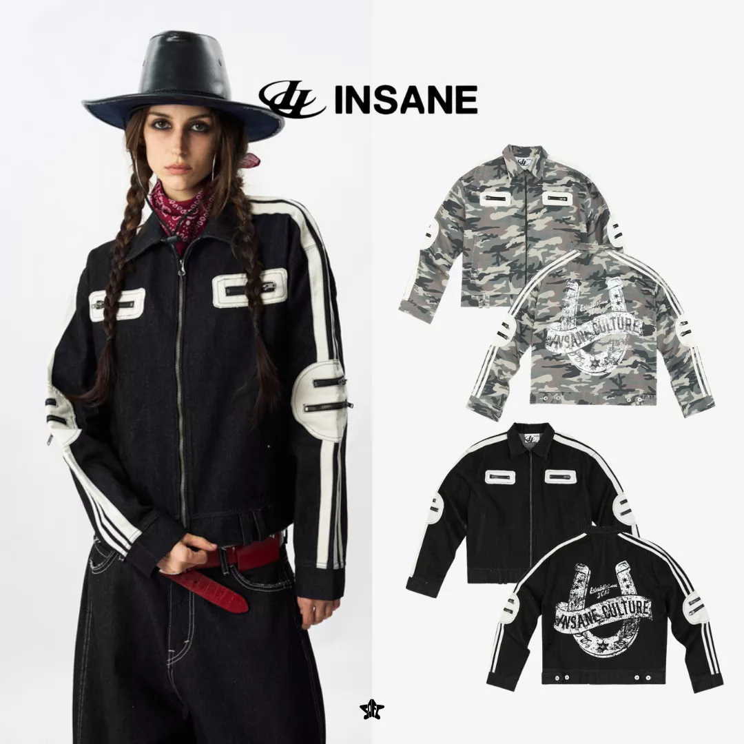 INSANE Horseshoe Jacket馬蹄鐵原色丹寧夾克