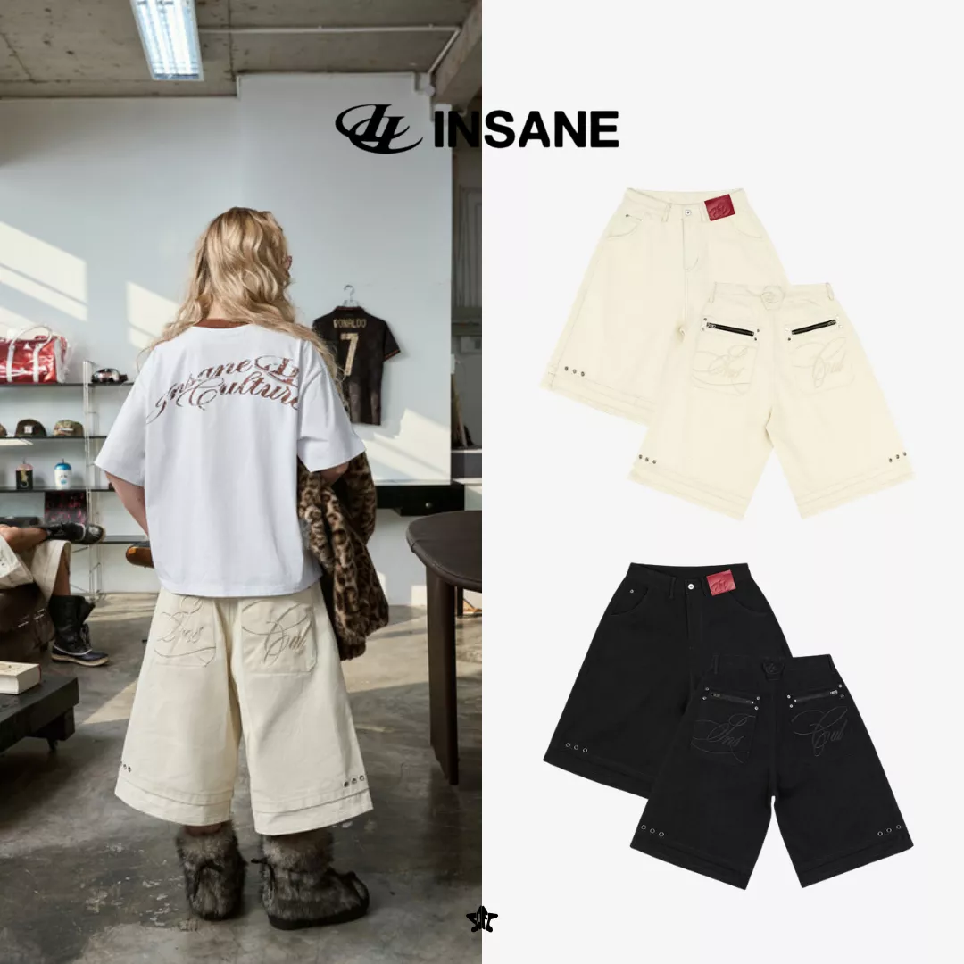 INSANE Rough Edge Jorts抽鬚邊丹寧短褲