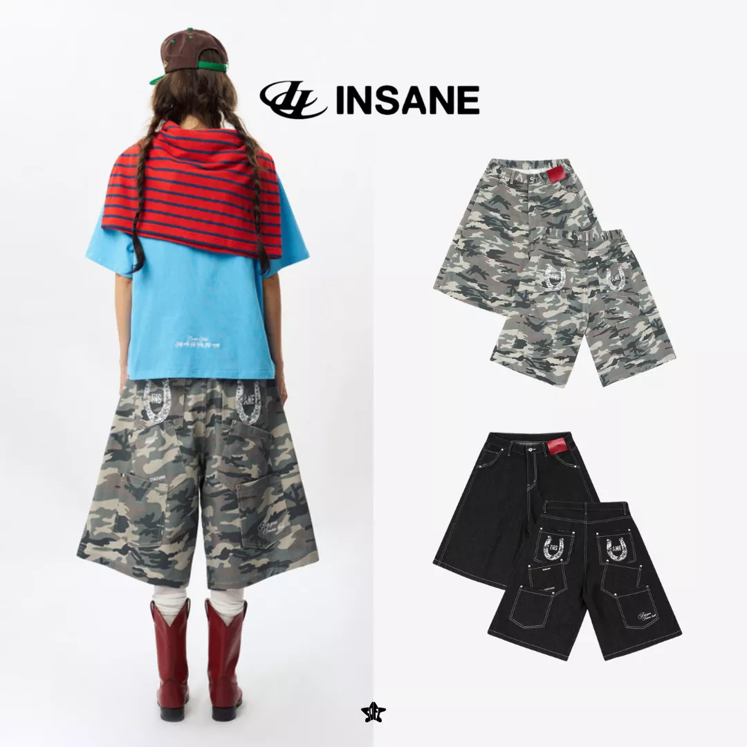 INSANE Horseshoe Jorts馬蹄鐵丹寧短褲