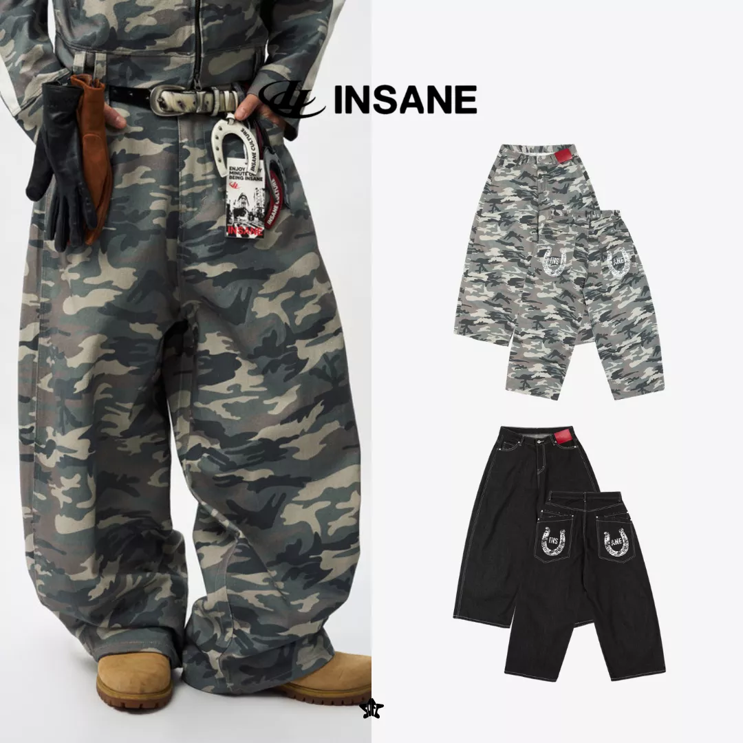 INSANE Horseshoe Pants馬蹄鐵丹寧長褲