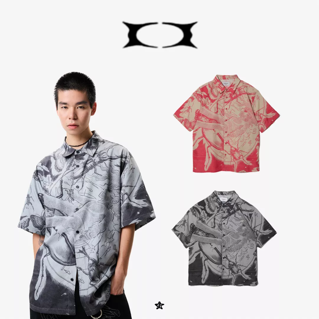 CRITIC X INSECT BOY GRAPHIC SHIRT襯衫