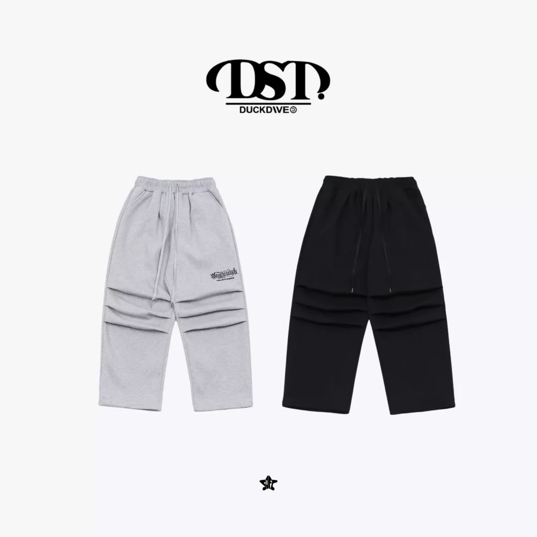 DUCKDIVE NAUGHTINESS PANTS惡作劇叛逆感寬鬆重磅降落傘工裝長褲