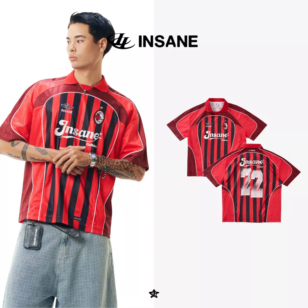 INSANE Redline Stripe Jersey紅線條紋運動球衣