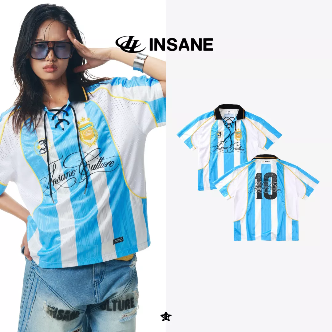 INSANE Tango Jersey綁帶翻領探戈運動球衣