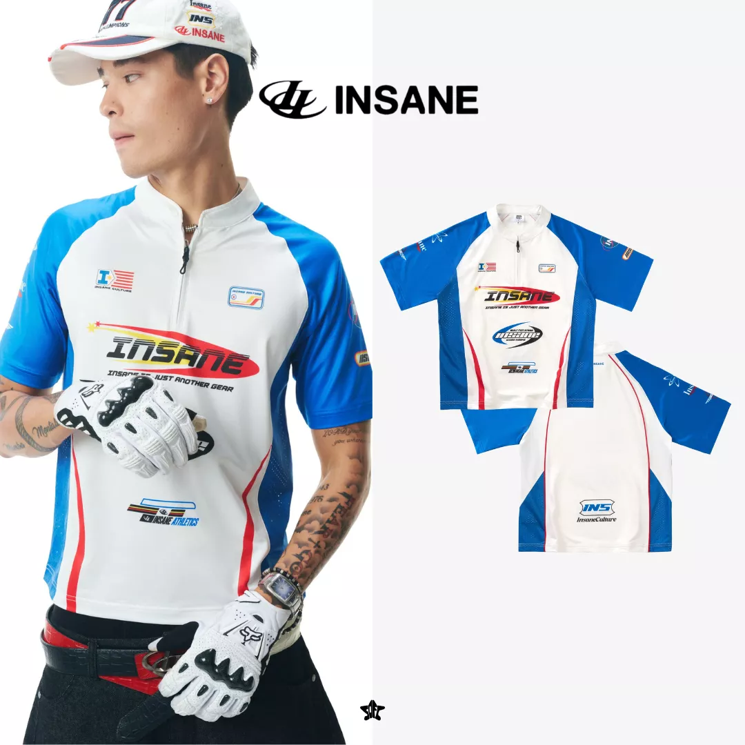 INSANE Sponsor M Jersey美式賽車合身款運動球衣