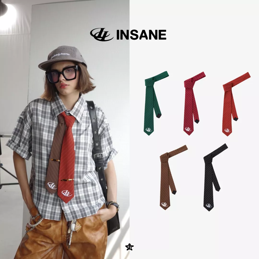 INSANE Logo Cravat品牌經典Logo領帶