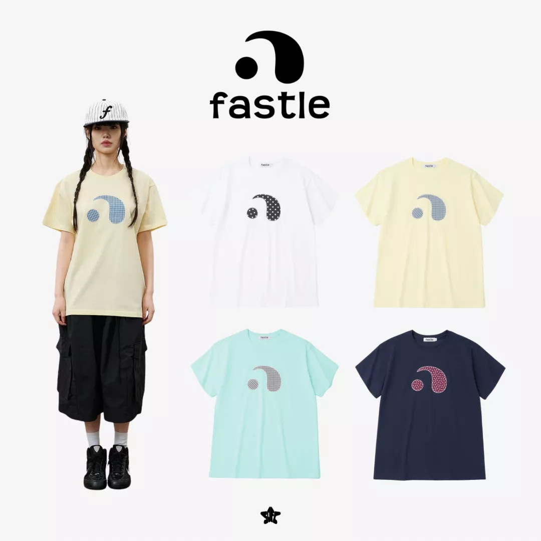 FASTIE Axis Patch Tee軸線補丁短袖上衣