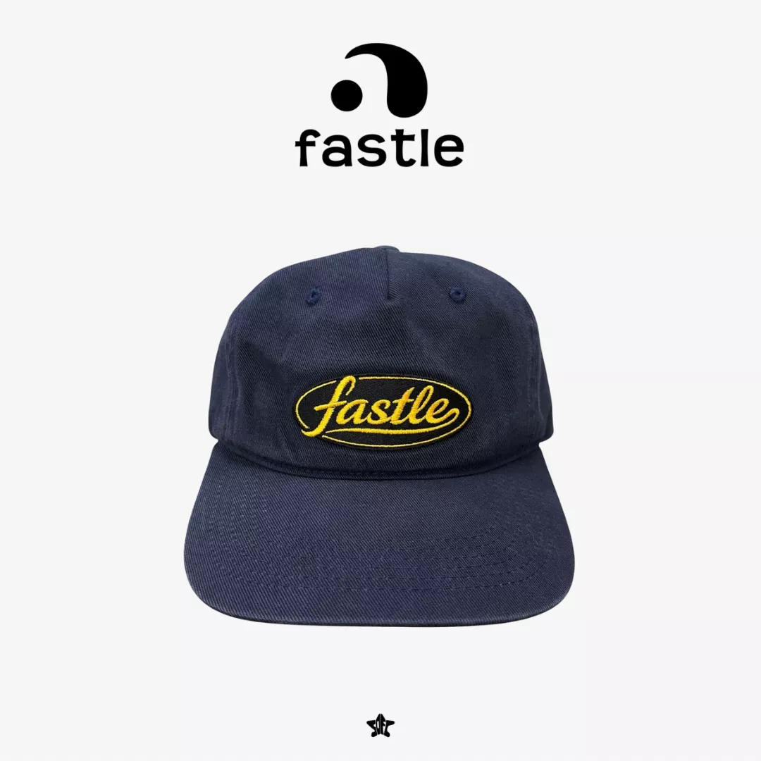 Oval Script 5Panel Washed Cap水洗五分割帽