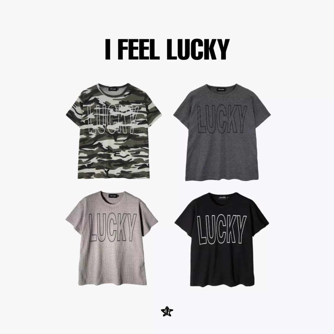 IFEELLUCKY Lucky waffle tshirt華夫格短袖上衣