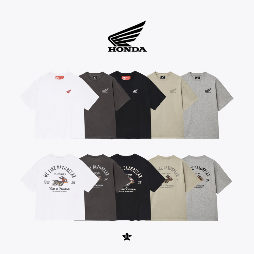 HONDA DAX 125 SHORT SLEEVE經典臘腸狗重機短袖上衣