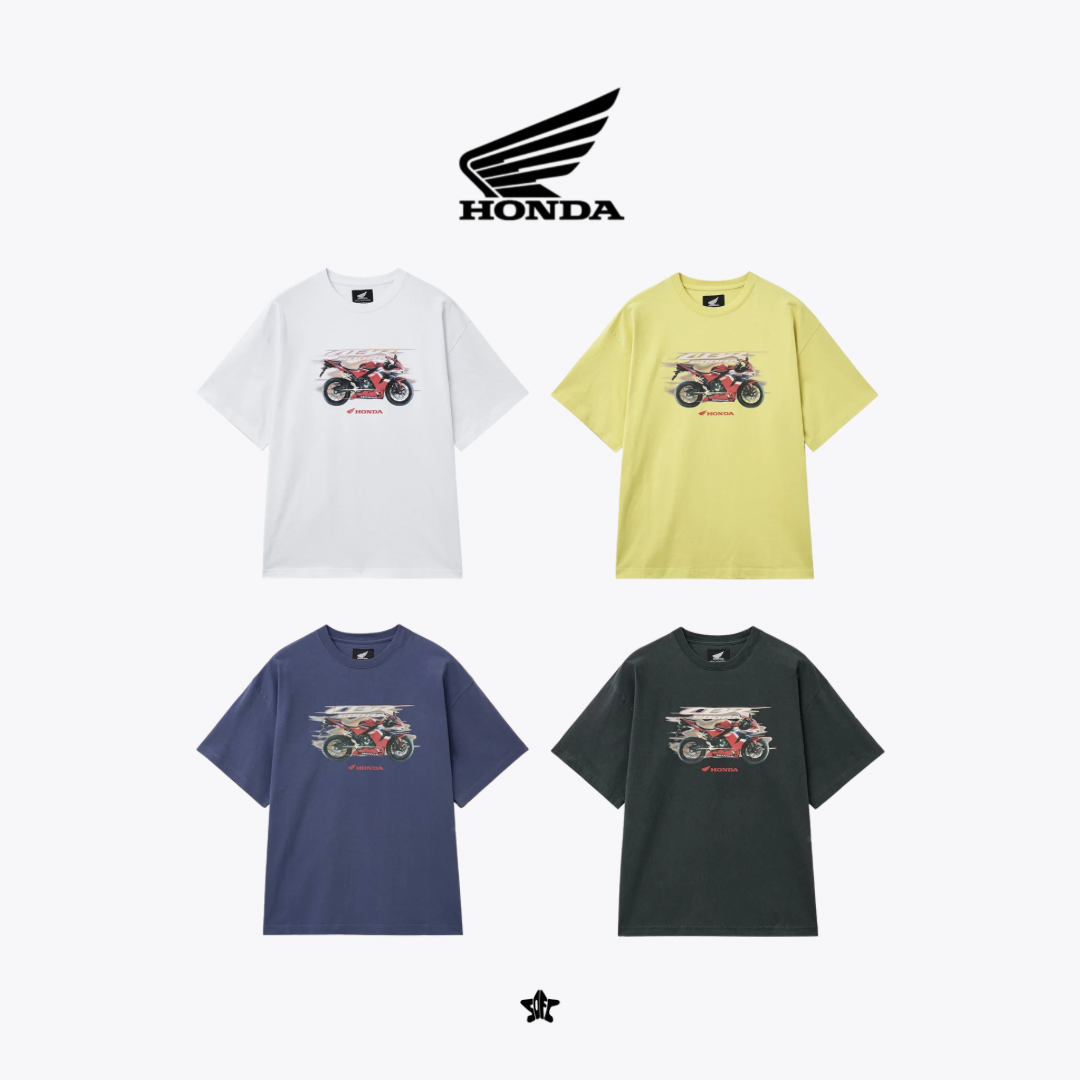 HONDA CBR600RR Bike Artwork Graphic T-Shirt摩托車藝術印花短袖上衣
