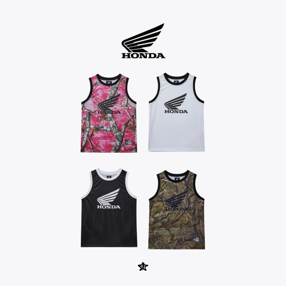 HONDA Vintage Mesh Uniform Sleeveless復古網眼運動背心