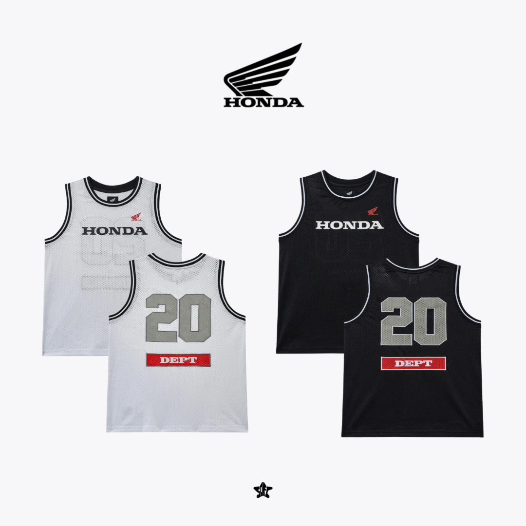 HONDA Racing Blockcore Mesh Sleeveless賽車風格網眼背心