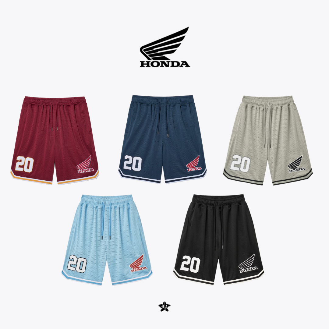 HONDA Lip Mesh Jersey Shorts網眼球衣短褲