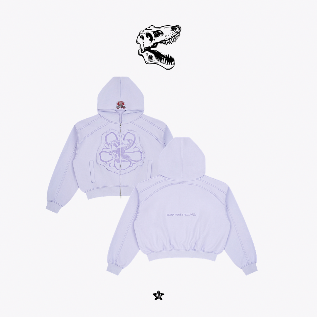 TREDX HAKURI ZIPPED HOODIE寬版連帽拉鍊外套